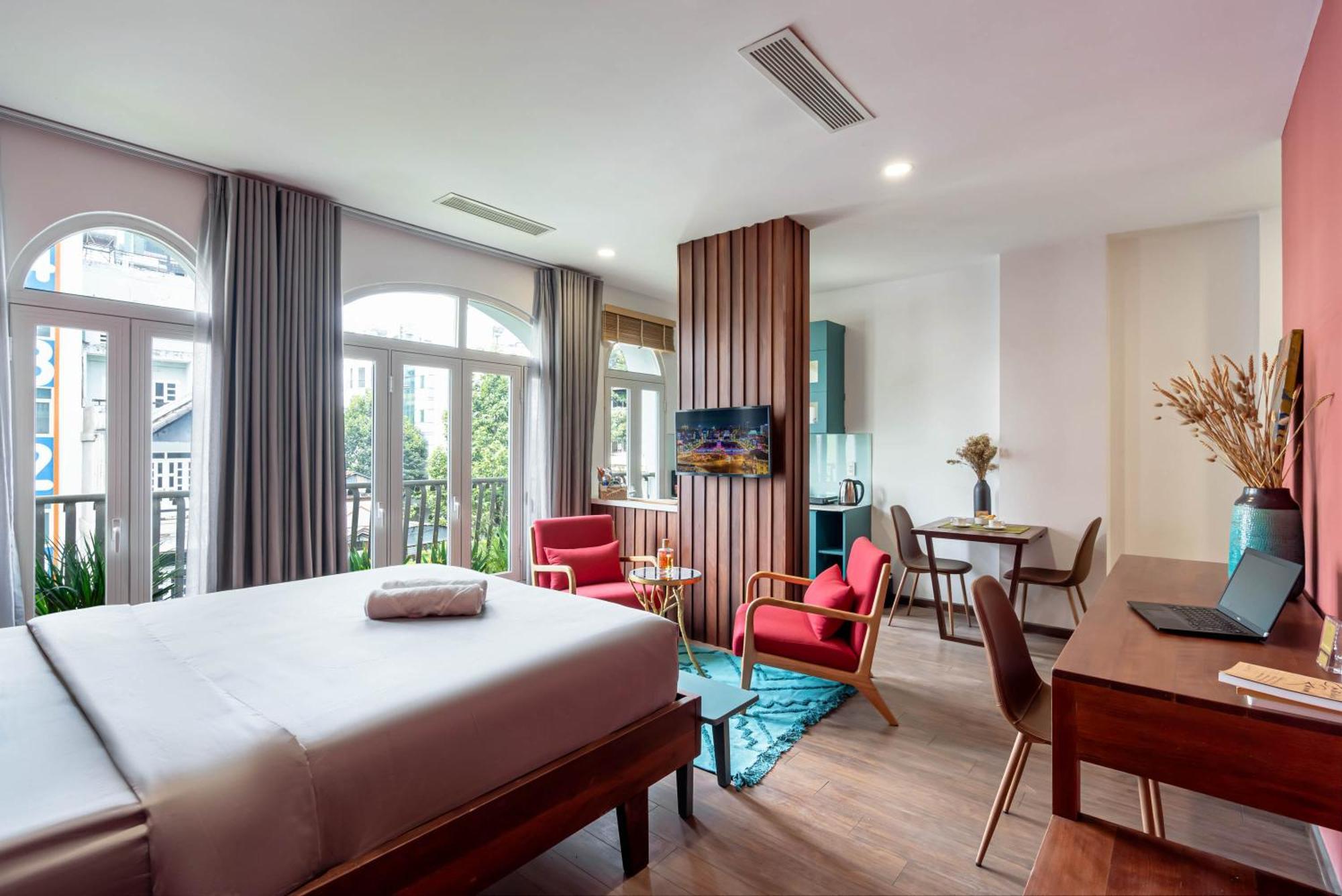 Mersey Central Saigon Apart'Hotel Ho Şi Min Dış mekan fotoğraf